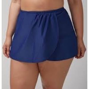 Lane Bryant Skirt Bottom Navy